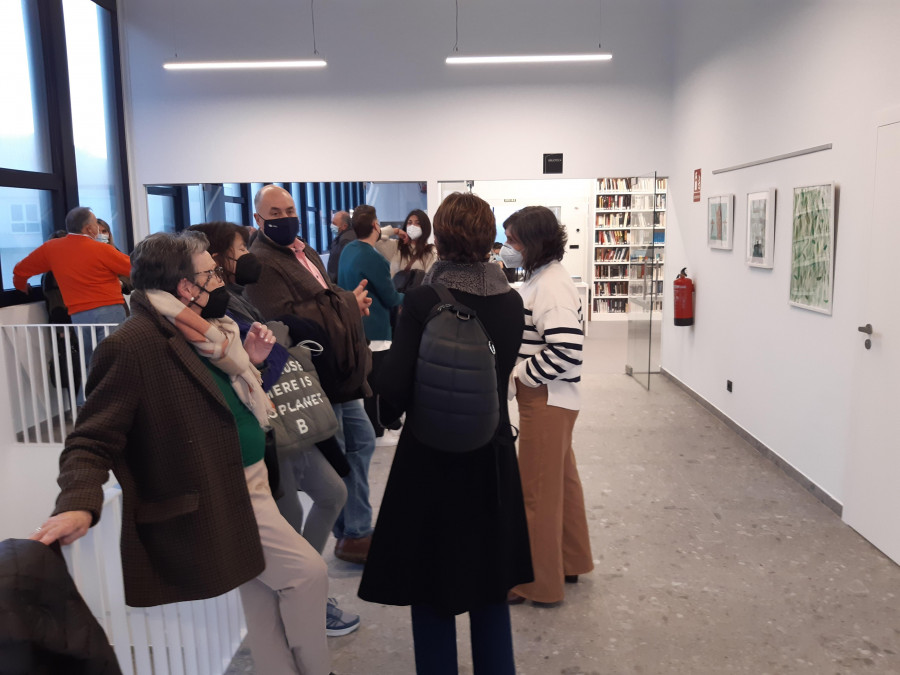 Caión acoge desde el viernes la exposición “Encontro a tres”