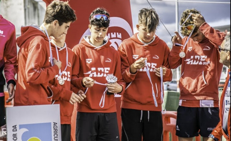 Bronce para el Fogar en el gallego escolar de triatlón