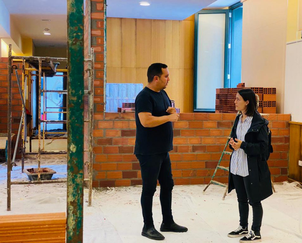 FOTO MUXÍA   Avanzan as obras da nova gardería de Muxía, unha demanda histórica que será pronto unha realidade (1)