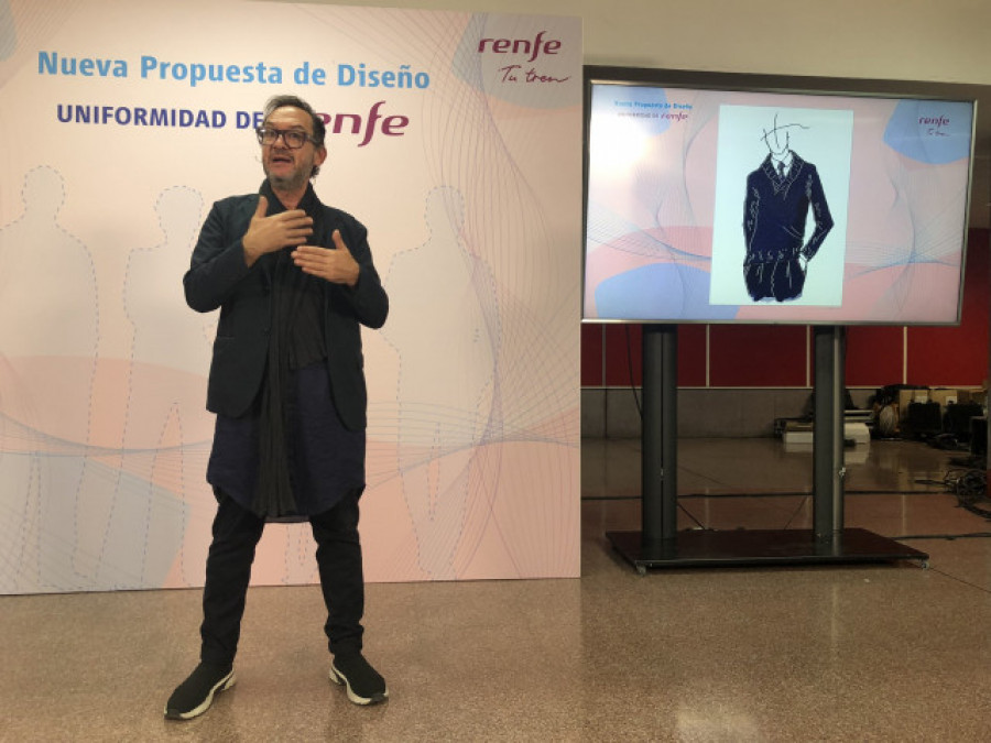 Ulises Mérida diseña el nuevo uniforme del personal de Renfe