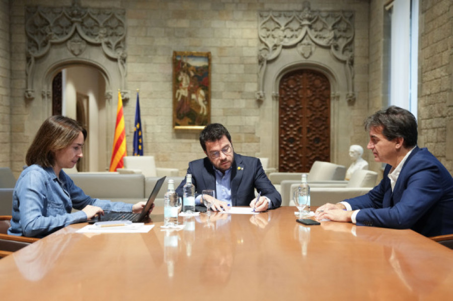 Aragonès ficha a siete consellers procedentes de CDC, PSC, Podem y ERC