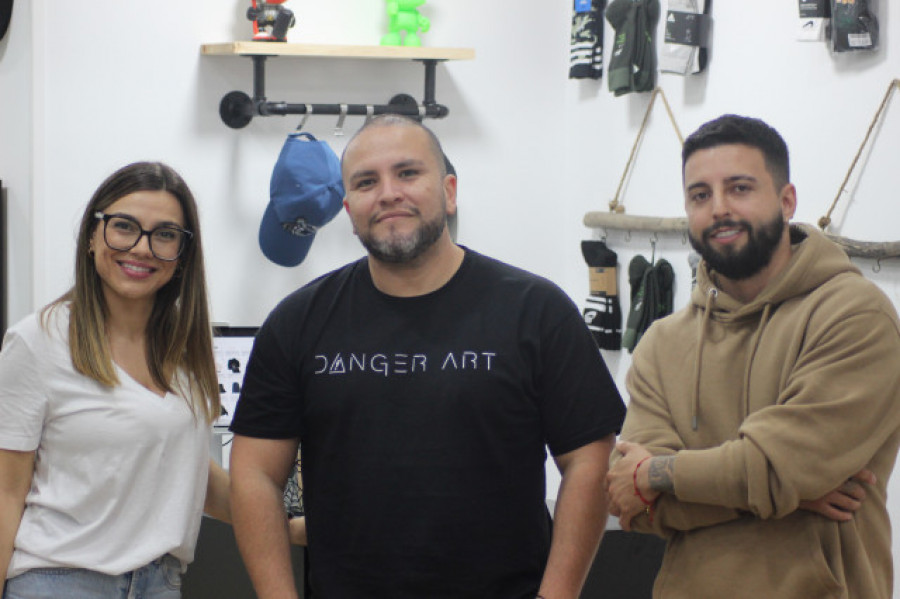 DANGER ART: así es la primera tienda de zapatillas exclusivas de A Coruña