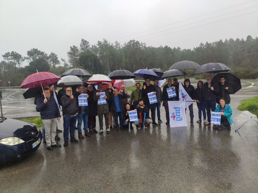 El BNG presenta una campaña para mejorar la movilidad en la Costa da Morte