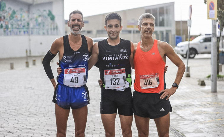 Fran Pais y Silvia García ganan la séptima pedestre de Fisterra