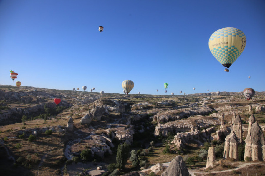 Mueren dos turistas españoles en un accidente de globo en Capadocia