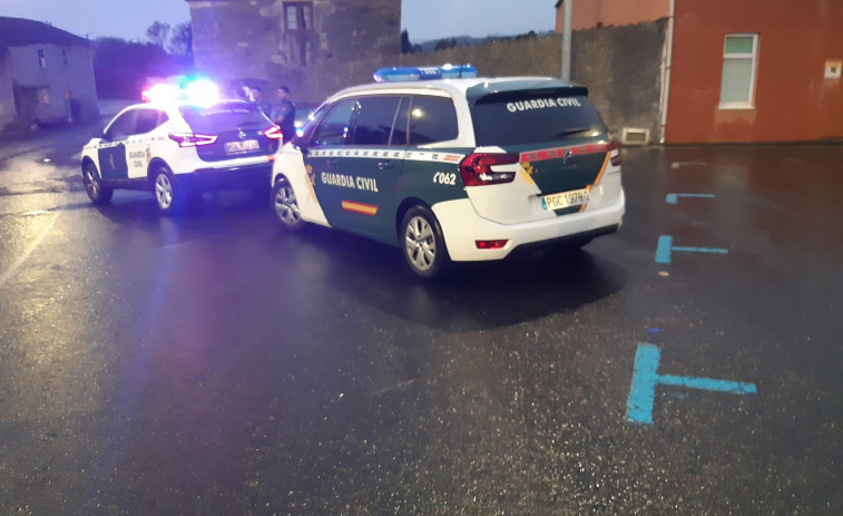 Tres heridos en Ponteceso tras chocar contra un jabalí