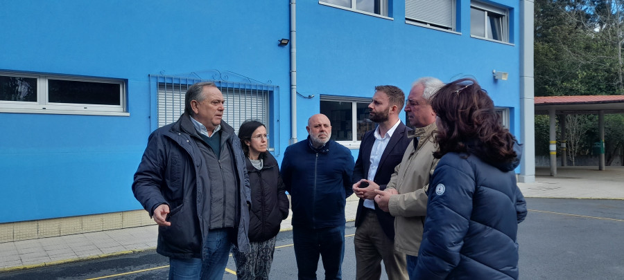 La Xunta supervisa las obras en los CEIP Otero Pedrayo y Alfredo Brañas de A Laracha