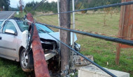 Varios accidentes y una alcoholemia positiva deja el fin de semana en Carballo