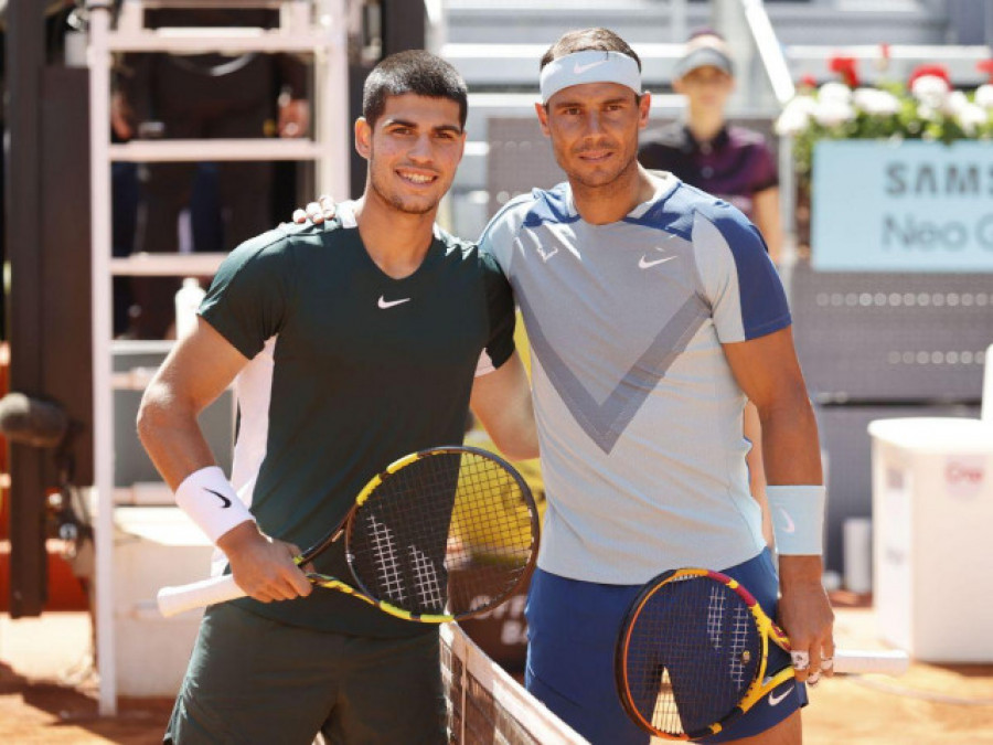 Alcaraz y Nadal, séptima semana al frente de la lista mundial