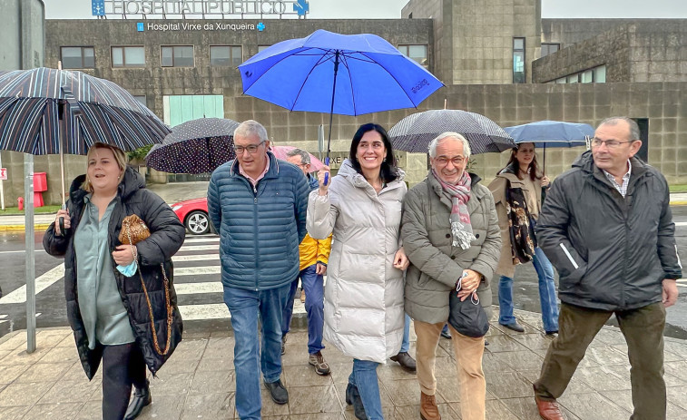 Paula Prado reivindica el trabajo de la Xunta para cubrir las vacantes en los hospitales comarcales