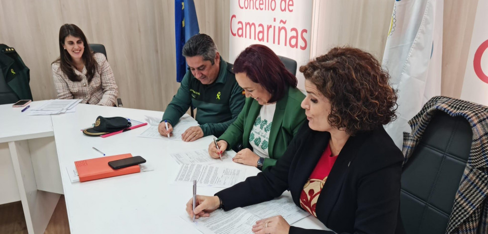 El Concello de Camariñas firma el protocolo de adhesión de la Policía Local al Viogén