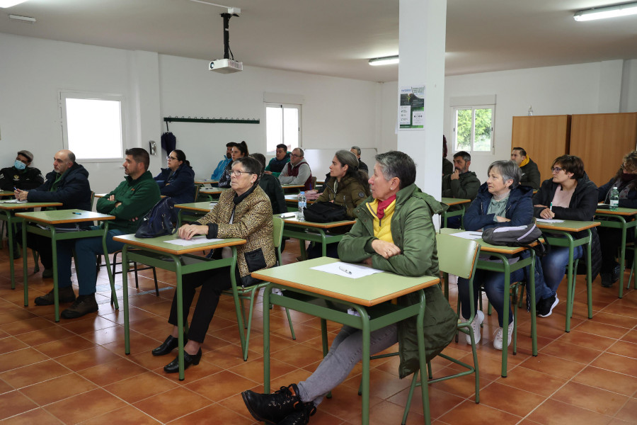 Coristanco acoge un curso de formación en huerta ecológica