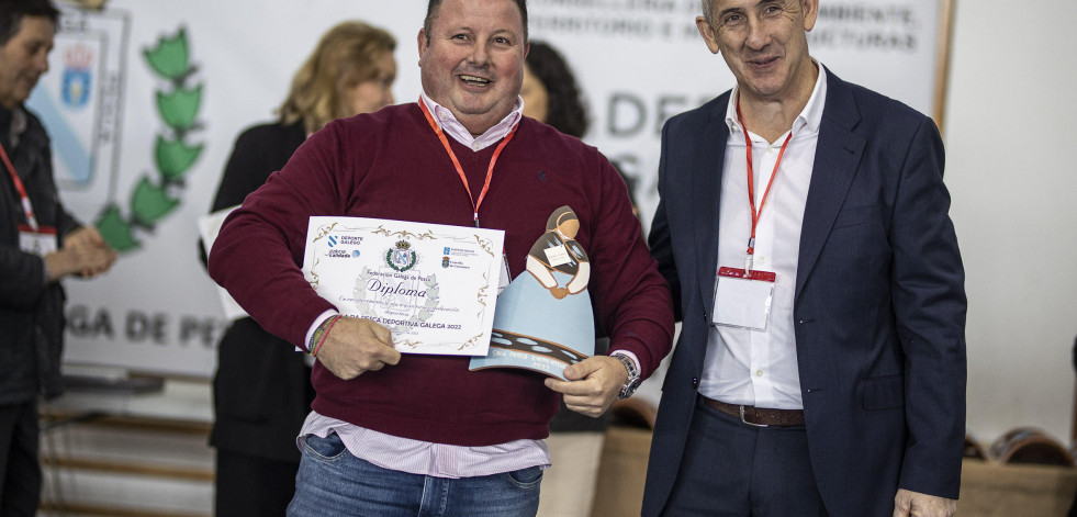 Entrega de premios de pesca deportiva en Coristanco