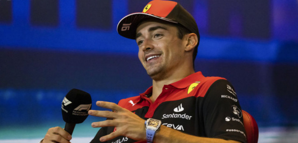 Leclerc pide a Ferrari que,  en cierto punto, tome partido