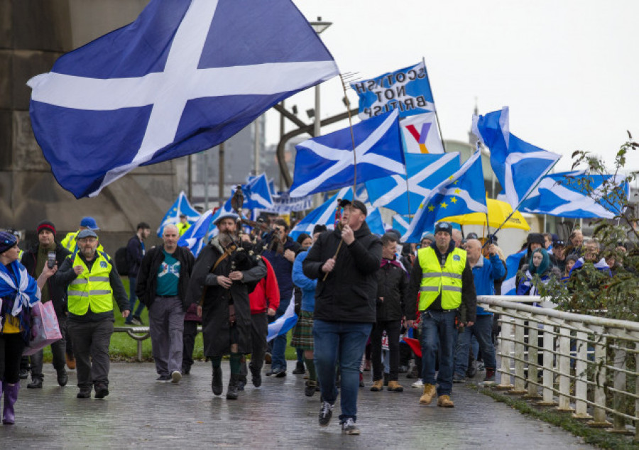 El apoyo a la independencia escocesa del Reino Unido crece tras el “no” del Supremo