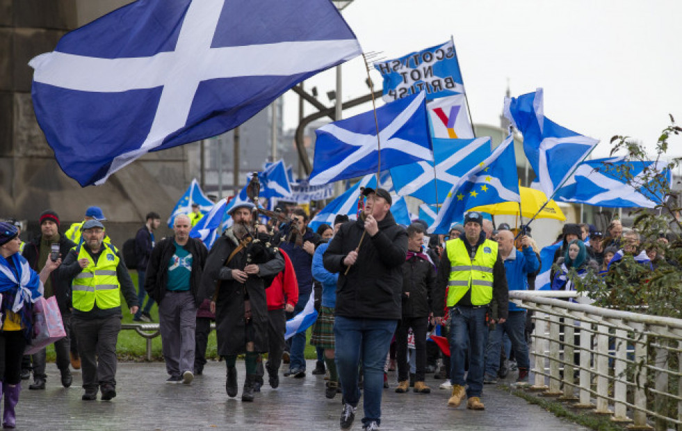 El apoyo a la independencia escocesa del Reino Unido crece tras el “no” del Supremo