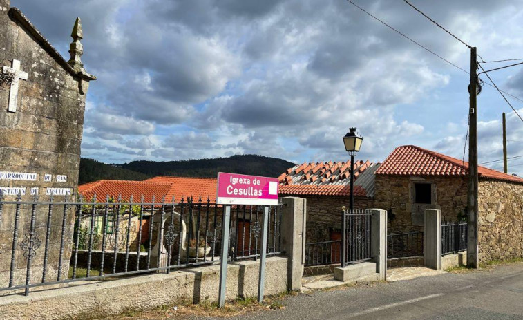 La Diputación reforzará la seguridad viaria entre A Cruz y la iglesia de Neaño, en Cabana