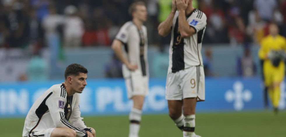 Alemania no golea a Costa Rica y cae en primera ronda