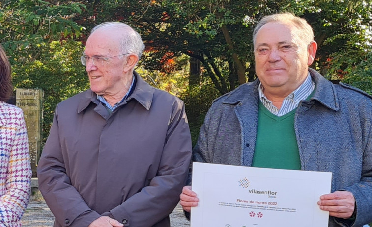 Ponteceso y A Laracha reciben el reconocimiento  del certamen “Vilas en flor”