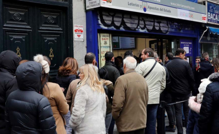 Los gallegos gastarán 71 euros de media en la Lotería de Navidad