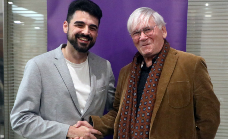 San Ramón y Busqué presentan sus proyectos para Podemos Galicia con la mirada puesta en volver al Parlamento