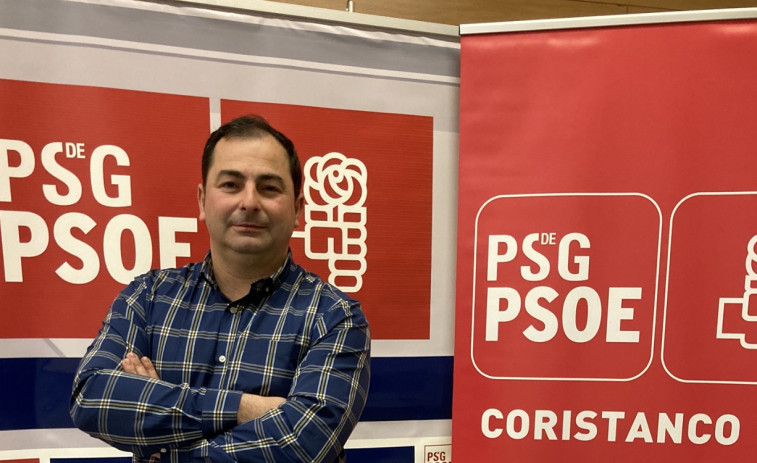 José Manuel Pérez Abelenda, candidato del PSOE de Coristanco a las municipales