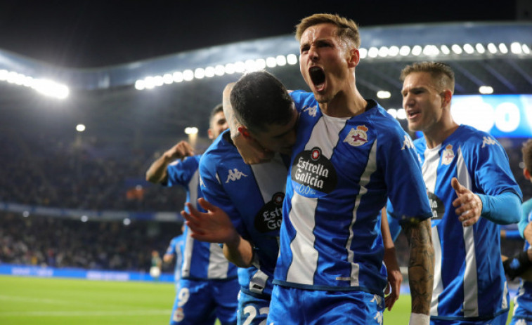 El Depor rentabiliza  la victoria