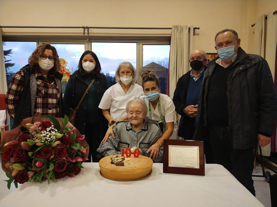 Nueva centenaria en A Laracha