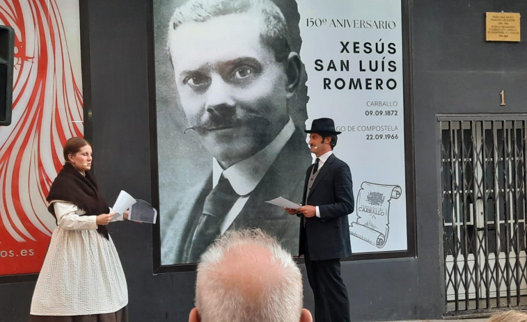 Carballo estrena el primer documental sobre Xesús San Luis Romero