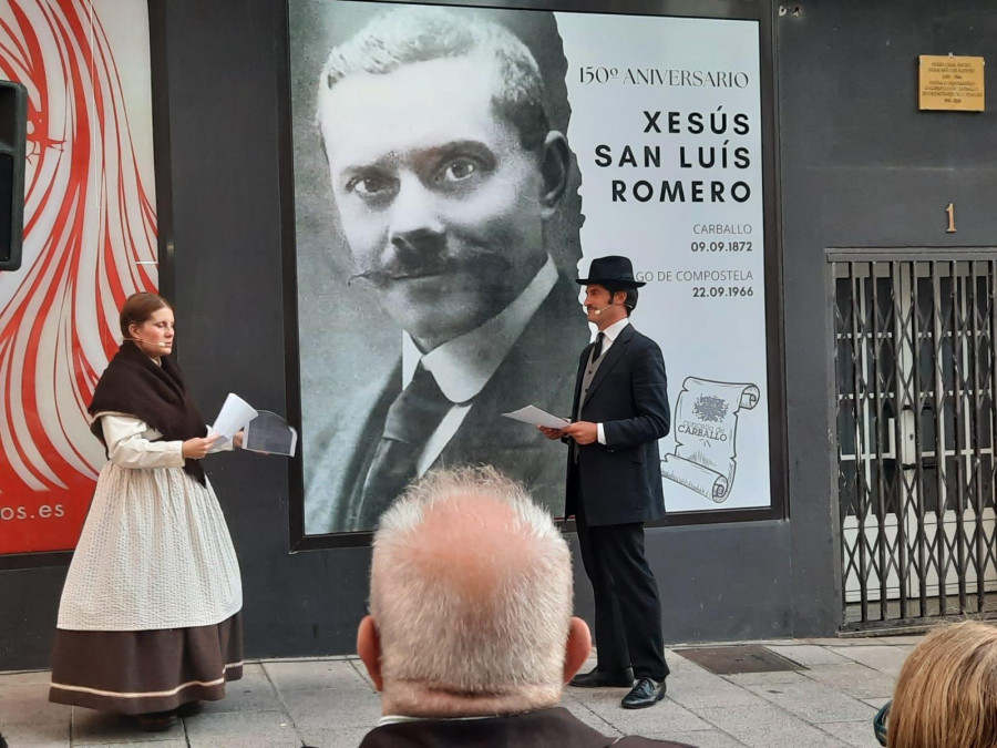 Carballo estrena el primer documental sobre Xesús San Luis Romero