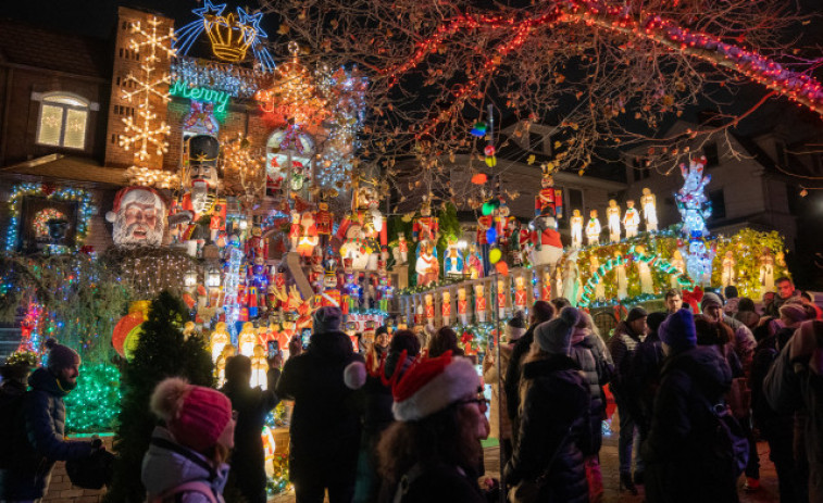 Dyker Heights, las luces navideñas de Nueva York que compiten con Vigo