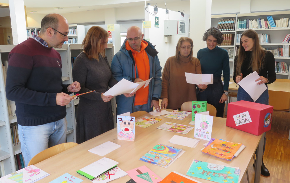 Los concursos de postales y cuentos de Navidad de A Laracha ya tienen ganadores