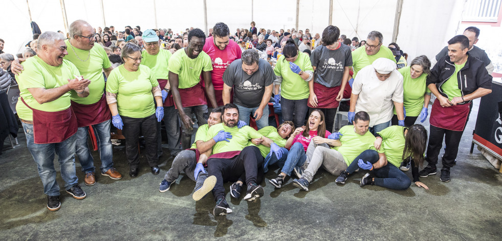 Cocido en Anllóns para honrar a Santa Lucía