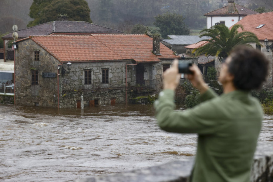 Continúa la lluvia para cerrar la semana en Galicia
