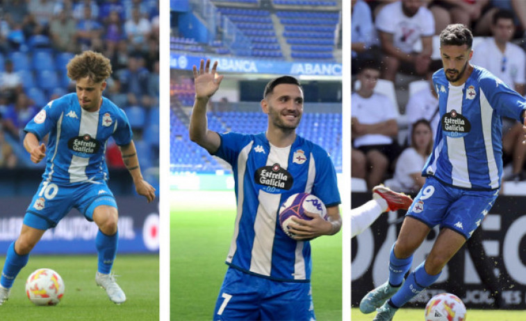 Un ‘tridente’ temible en el Depor