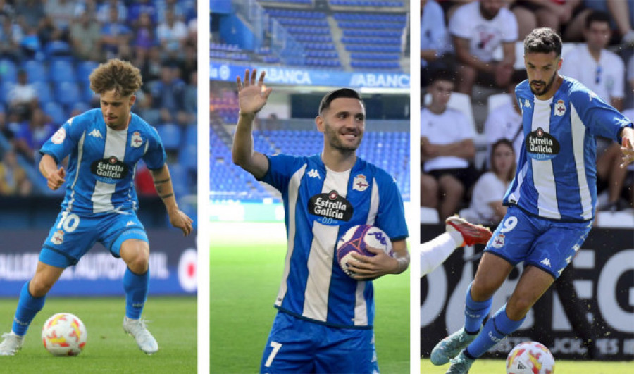 Un ‘tridente’ temible en el Depor