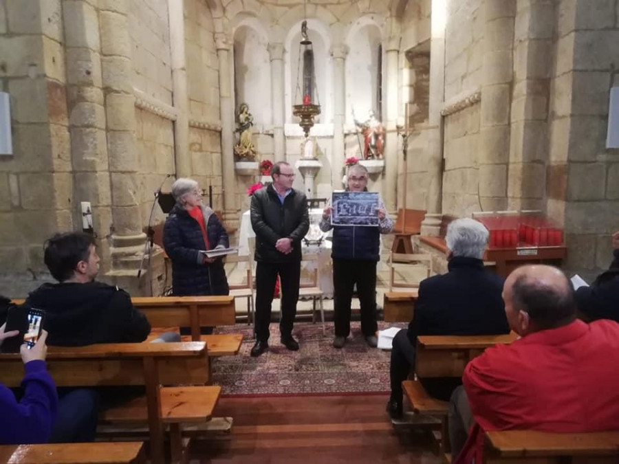 Presentación literaria y visita a la iglesia de Mens