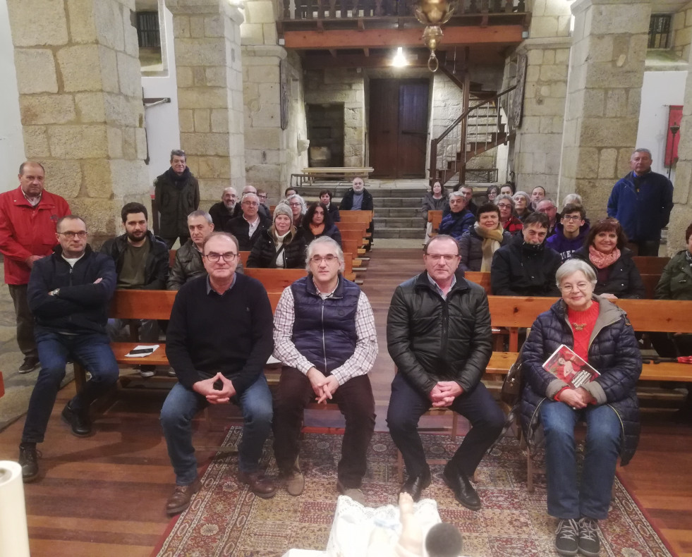 Presentación de Misterios de Bergantiños na igrexa de Santiago de Mens