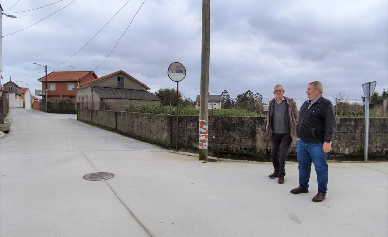 Finalizan las obras de conservación del núcleo de Os Vilares