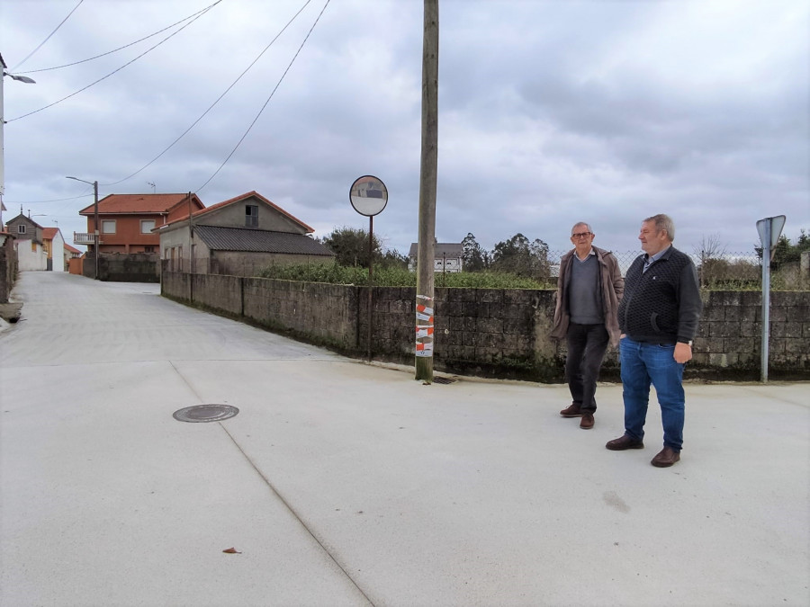 Finalizan las obras de conservación del núcleo de Os Vilares