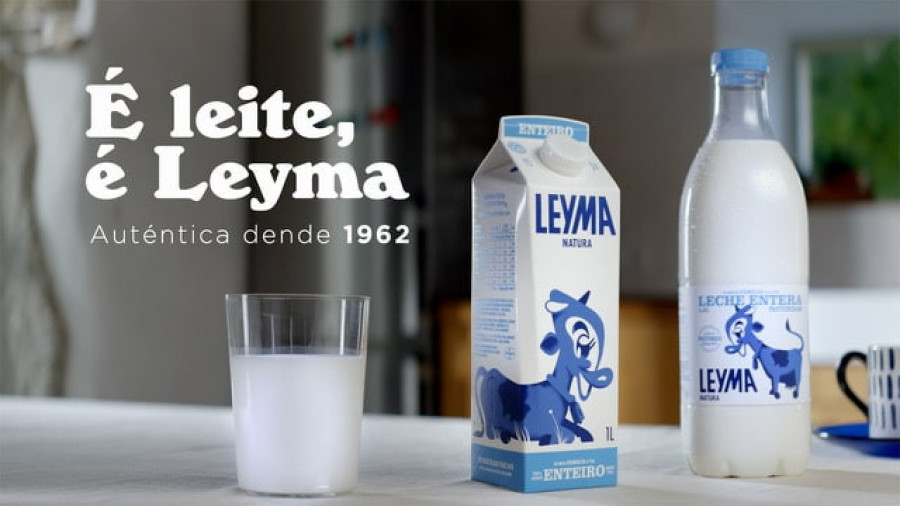 ‘É leite, é Leyma’: Leyma destaca en su nueva campaña la importancia de un producto como la leche para Galicia