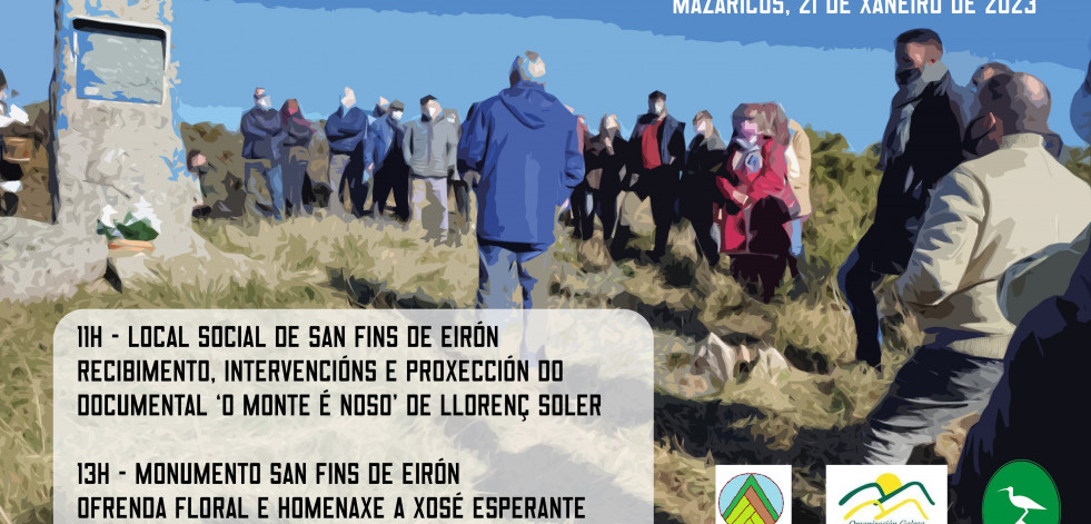 Mazaricos recordará este sábado a los que cayeron defendiendo el monte comunal