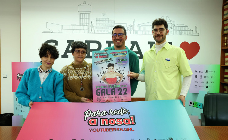 El Pazo da Cultura de Carballo acoge este sábado la entrega de los premios Youtubeiras