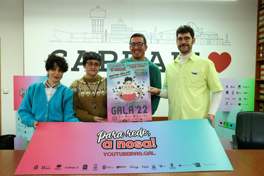 El Pazo da Cultura de Carballo acoge este sábado la entrega de los premios Youtubeiras