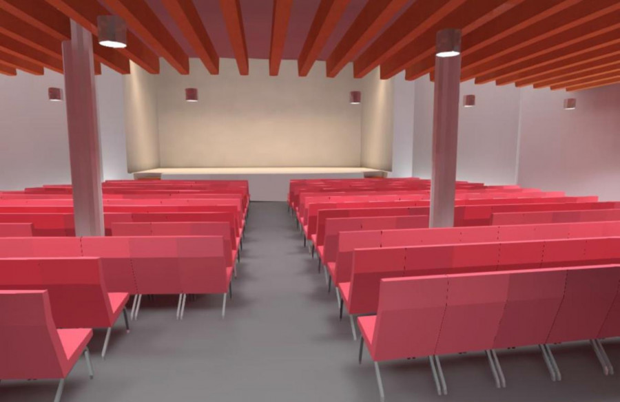 El inicio de la remodelación del auditorio del IES Alfredo Brañas es cuestión de semanas
