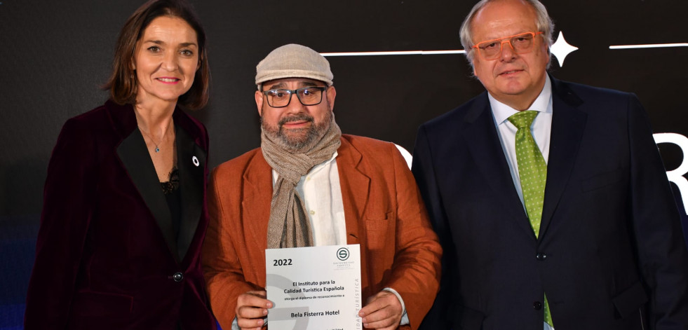 El hotel Bela Fisterra recibe el certificado “S” de Sostenibilidad Turística