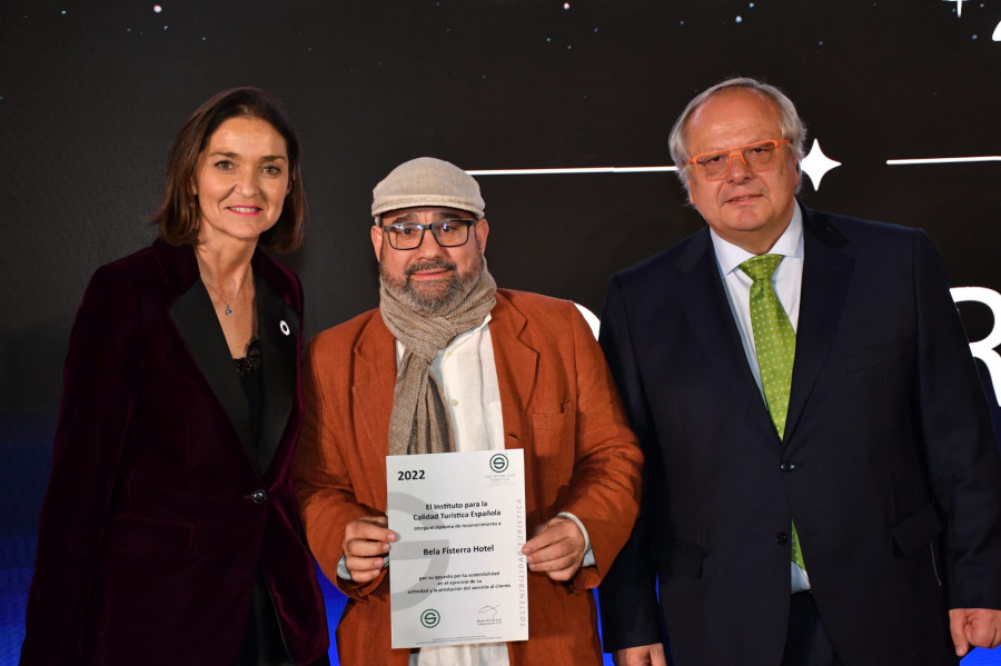 El hotel Bela Fisterra recibe el certificado “S” de Sostenibilidad Turística