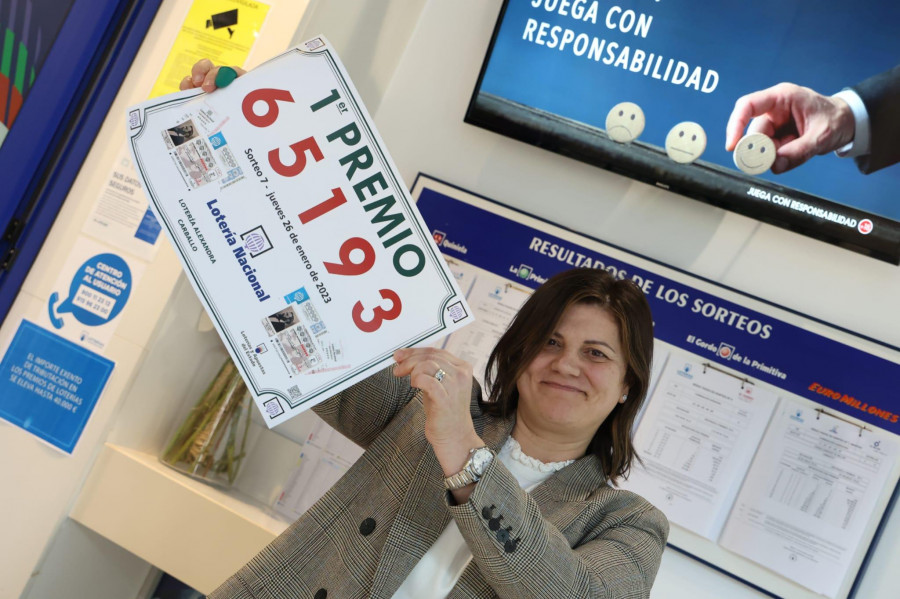 La Lotería Nacional deja 630.000 euros en Carballo