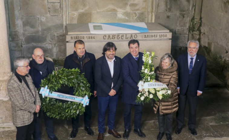 Galicia celebra el 137 aniversario del nacimiento de Castelo