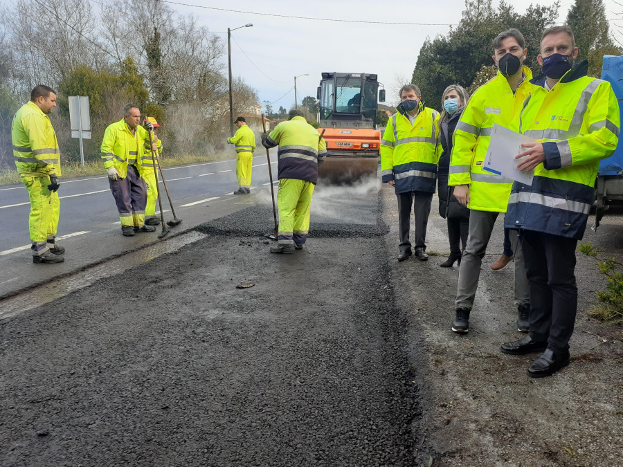 El BNG de Camariñas pide que la Xunta arregle la carretera AC-432